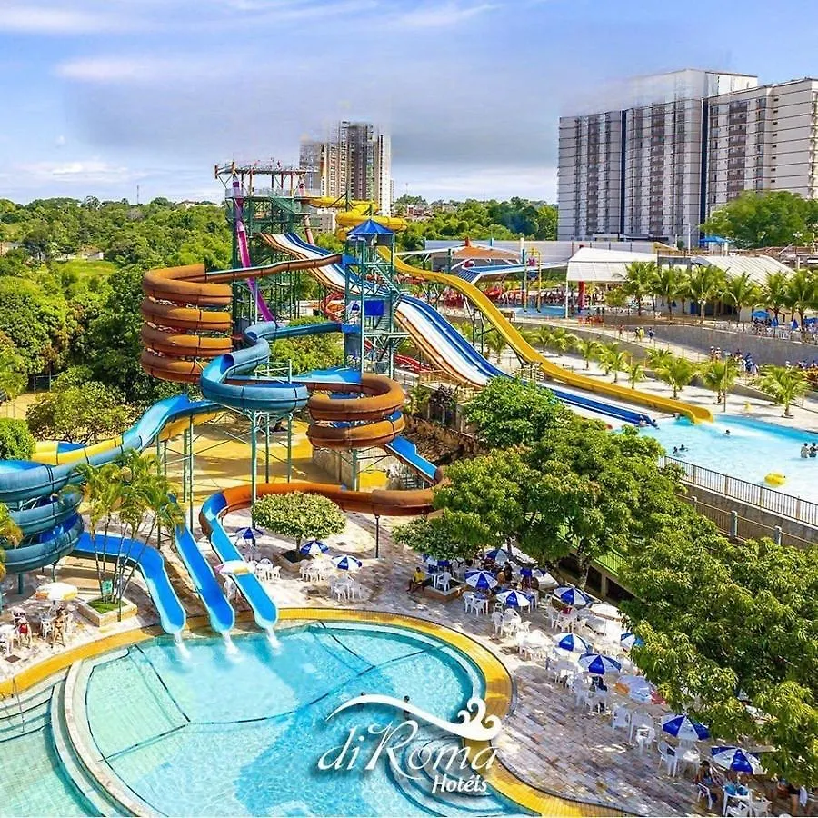 Aparthotel Caldas Novas - Piazza Diroma - Com Ingressos Do Acqua Park Todos Os Dias Brazilië