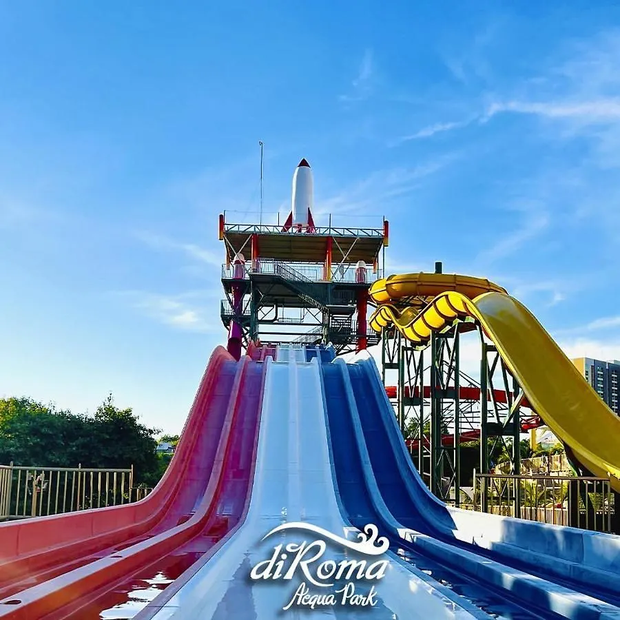 Caldas Novas - Piazza Diroma - Com Ingressos Do Acqua Park Todos Os Dias كلدس نوفاس